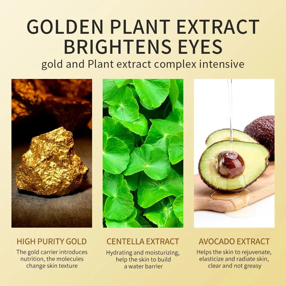 Gold and Avocado Eye Revitalizer