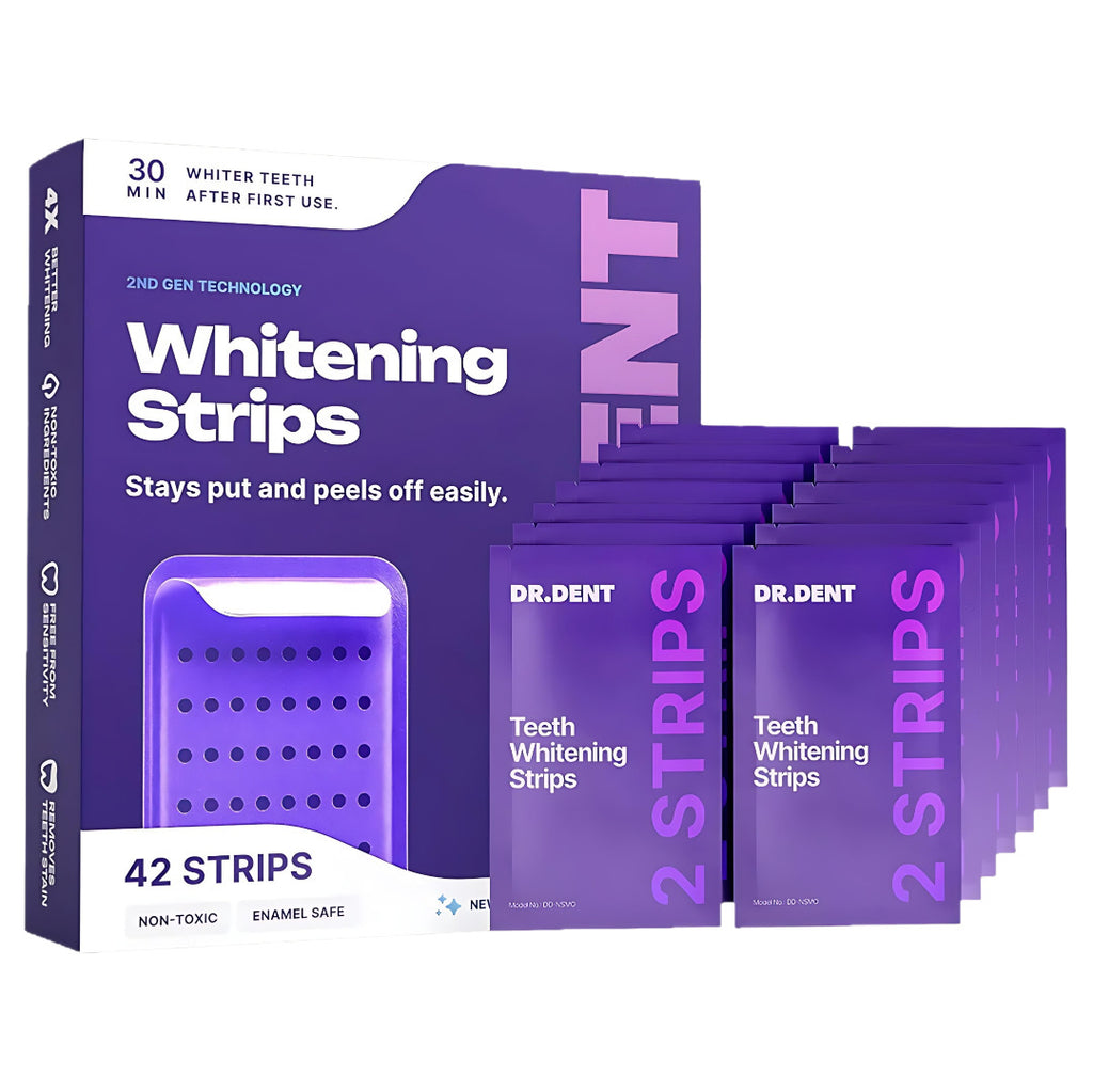 Dr Dent Purple Teeth Whitening Strips
